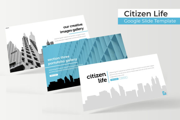 Citizen Life Google Slide Template: A Strategic Tool for Purposeful Presentations