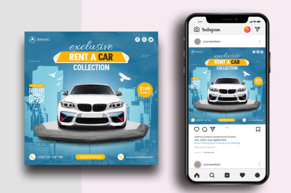 Crafting the Perfect Rent a Car Social Media Post