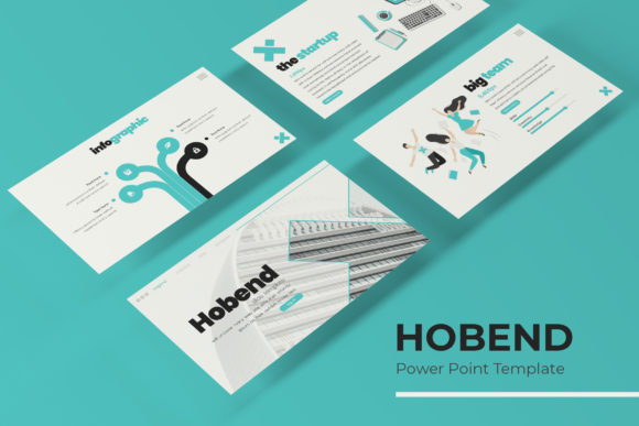 Hobend Power Point Template: 150 Slides of Premium Design