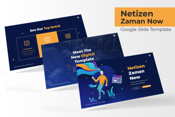 Netizen Zaman Now Google Slide Template: A Practical Deck for Modern Presenters