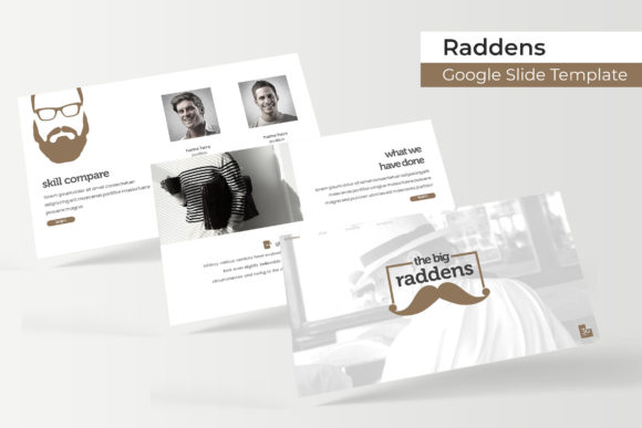 Raddens Google Slide Template: Streamlined Presentation Design