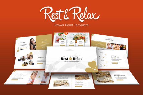 Rest Relax Power Point Template